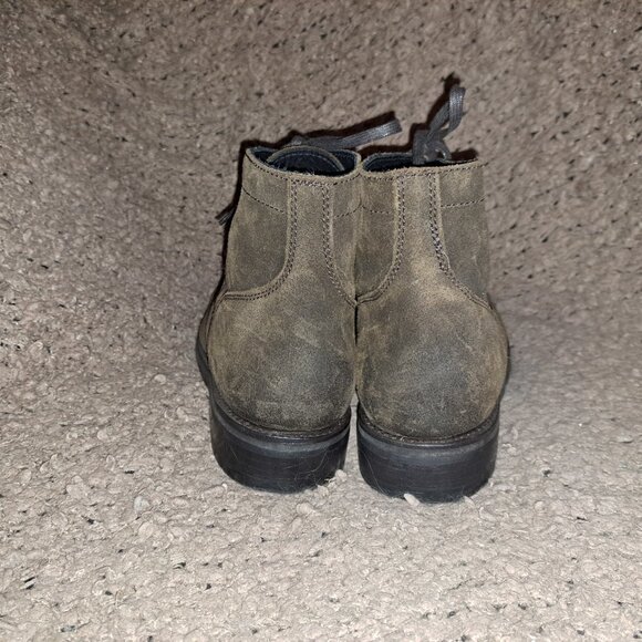 THURSDAY BOOT COMPANY-Captain-Dark Brown Suede-Lace Up-Sz 10.5-NEW/NO BOX - Picture 6 of 8